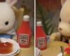 Quelqu’un a recréé la célèbre scène du ketchup de « Justiciars » avec des figurines d’animaux et c’est merveilleux – .