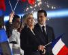 Marine Le Pen et Jordan Bardella en réunion à Perpignan avant les européennes