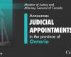 Le ministre de la Justice et procureur général du Canada annonce des nominations à la magistrature dans la province de l’Ontario