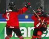 Le Canada bat la Lettonie en quarts de finale au championnat de hockey masculin U18