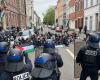 Nouveau blocus de l’école de journalisme de Lille par des étudiants en soutien à Gaza, quelques tensions avec la police