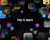 Top 5 des applications Android et iOS de la semaine