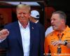 Formule 1 | McLaren F1 justifie la présence de Trump, Norris a « beaucoup de respect » pour lui