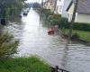 avec les pluies de dimanche, des quartiers de Bergerac ont de nouveau été inondés