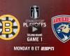 L’action du deuxième tour des séries éliminatoires de la Coupe Stanley 2024 présentée par Geico se poursuit ce soir aux heures de grande écoute avec les Bruins de Boston aux Panthers de la Floride sur ESPN