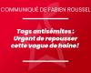 Urgent de repousser cette vague de haine ! (Fabien Roussel) – .