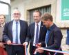 Le Préfet du Gard se rend à Montclus pour inaugurer l’ancienne cave coopérative réhabilitée en recyclage