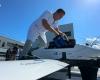 transport d’échantillons par drone testé dans la Manche, une première en Europe