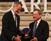 Le roi Felipe a remis le Prix européen Charles Quint à Mario Draghi