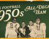 “Équipe d’étoiles de la décennie des années 1950 – Elks d’Edmonton”.