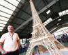 Une Tour Eiffel de 7 mètres star du salon européen du modélisme à Sedan