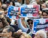 marche contre l’antisémitisme à Nice après le viol d’une jeune fille à Courbevoie