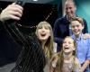 lors du concert de Taylor Swift, le prince William s’offre un rare moment de détente avec ses enfants