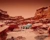 Sur Mars, une roche blanche pourrait éclairer le passé de la planète rouge