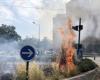 Un incendie se déclare à proximité des voies, la circulation du tram brièvement interrompue à Nantes – .