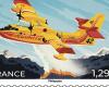 NÎMES Le 8 juillet, La Poste émet un timbre illustré d’un Canadair de la Sécurité Civile