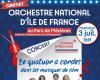 Concert de l’Orchestre National d’Ile-de-France – .