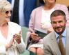 David Beckham fait une apparition remarquée aux côtés de sa mère à Wimbledon – .