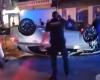un conducteur imprudent qui a fui la police provoque un accident spectaculaire – .