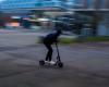 Un conducteur en trottinette électrique a dépassé la limite de vitesse autorisée