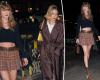 Taylor Swift et Gigi Hadid profitent d’une soirée entre filles dans des tenues coordonnées dans un restaurant de New York