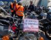 Des motards en colère mobilisés partout en France contre le contrôle technique des deux-roues motorisés