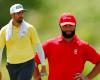 Matthieu Pavon dans le match de Jon Rahm à l’Open d’Espagne