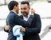 Les images brillantes de la joie du vestiaire de l’OM après le succès à Lyon, avec De Zerbi et Longoria en feu