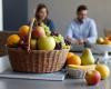 Quels fruits d’automne se trouvent dans le panier des Vergers de Gally ?