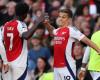 Leandro Trossard se démarque lors de la victoire d’Arsenal contre Leicester