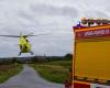 Un motard grièvement blessé et évacué par avion après un accident sur la nationale 7