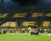 un tifo anti-UEFA impressionnant à Dortmund en Ligue des Champions