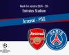 Arsenal/PSG, le direct (2-0, MT1)