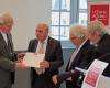 Mgr Ulrich remet le prix littéraire de L’Œuvre d’Orient à Raymond Kévorkian