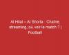 Al Hilal – Al Shorta : Chaîne, streaming, où voir le match ?