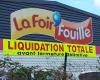 liquidation totale avant fermeture définitive d’un magasin La Foir’Fouille