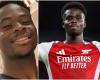 Bukayo Saka semble avoir réglé sa querelle avec la légende d’Arsenal