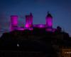 le château de Foix et le palais des évêques se parent des couleurs de la campagne