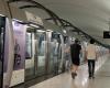 la station de métro ligne 14 Porte de Clichy complètement inondée lundi soir