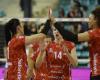 Volley-ball en direct. Le VMA mène deux sets à zéro (25-13, 25-14) face à France Avenir