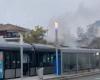 Une rame de tramway prend feu à Talence, ligne B partiellement interrompue