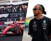 Lewis Hamilton « garde un œil » sur les performances de Ferrari