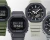 Les nouvelles montres de la série G-SHOCK Urban Utility de Casio sont dotées de lunettes en plastique biomasse et à double couche