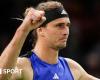 Alexander Zverev bat Stefanos Tsitsipas et atteint les demi-finales