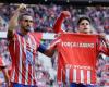 L’Atlético Madrid bat Las Palmas en Liga