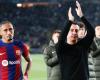 Tacle retardé de Raphinha sur Xavi