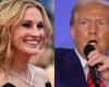 Trump en colère contre Julia Roberts qui appelle les femmes à voter pour Harris