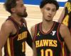 Zacharie Risacher et les Hawks solides à la Nouvelle-Orléans