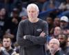 une nouvelle rassurante pour Popovich, absent du banc des Spurs depuis deux matchs