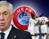 L’UEFA avance la composition d’Ancelotti contre Milan : surprise au milieu de terrain